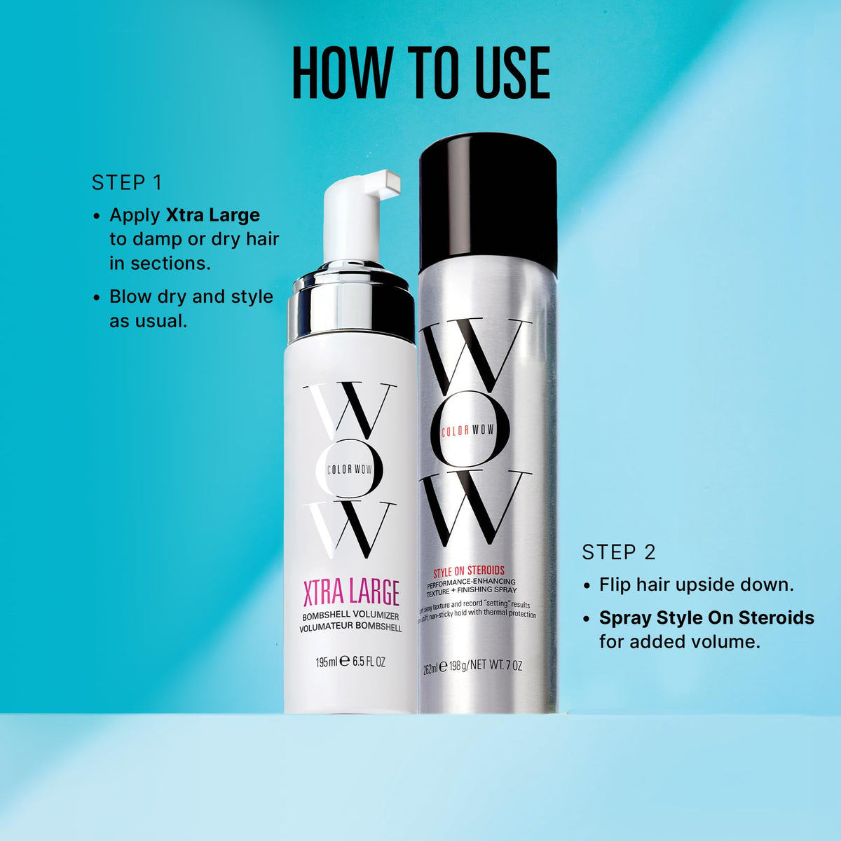 COLOR WOW Style on Steroids Texturizing Spray, Non-Sticky Hair Texturizer for Instant Volume and Texture
