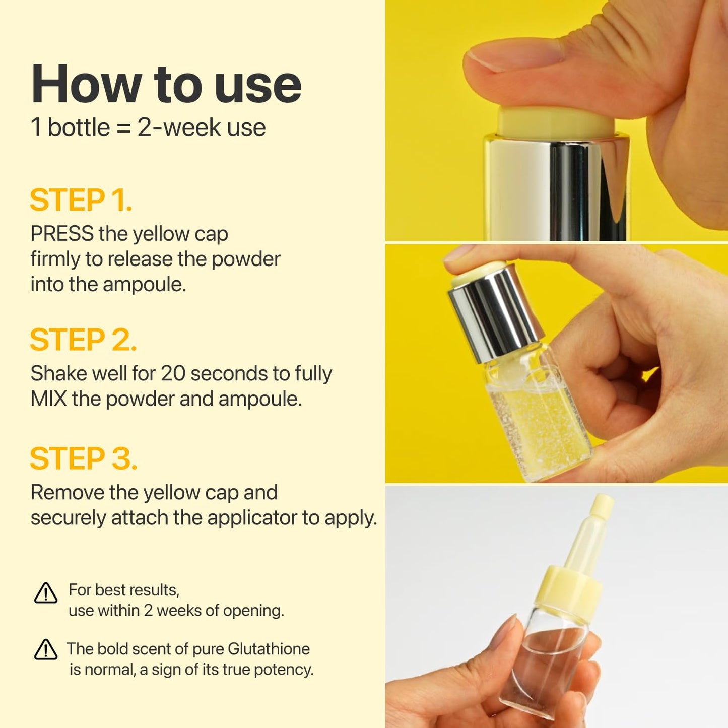 numbuzin No.5 Glutathione TXA Dark Spot Ampoule