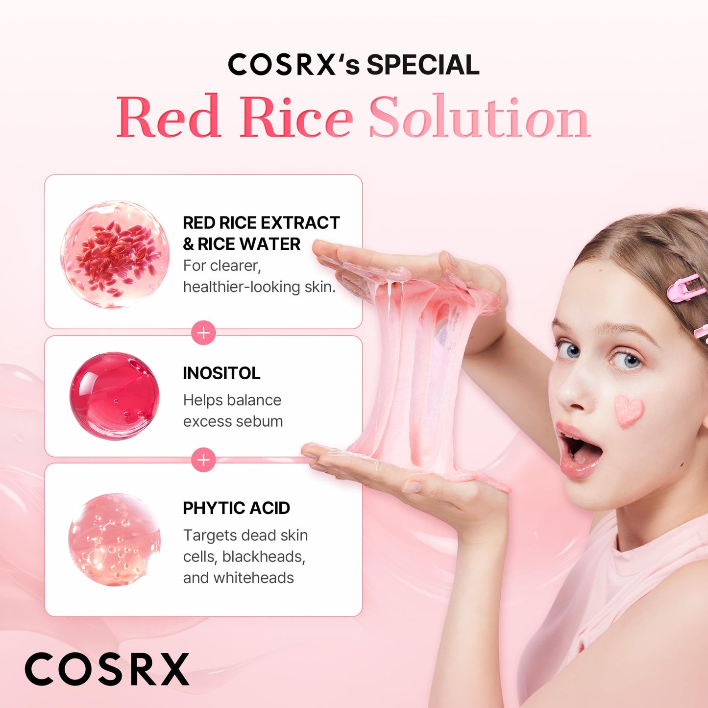 COSRX Red Rice Inositol Pore Clarifying Deep Cleanser 150ml
