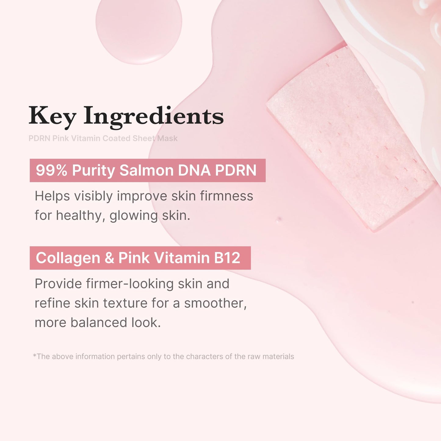 medicube PDRN Pink Vita Coating Mask (10ea)