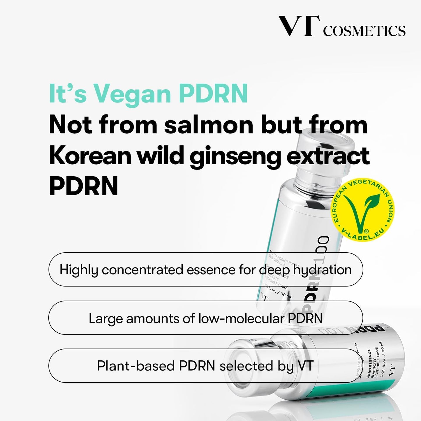 VT COSMETICS Reedle Shot 100 & PDRN Essence Set ✨💎