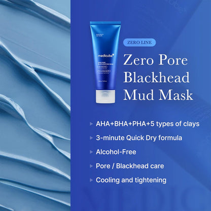 Medicube Zero Pore Blackhead Mud Mask with Jelly Brush 🧼✨