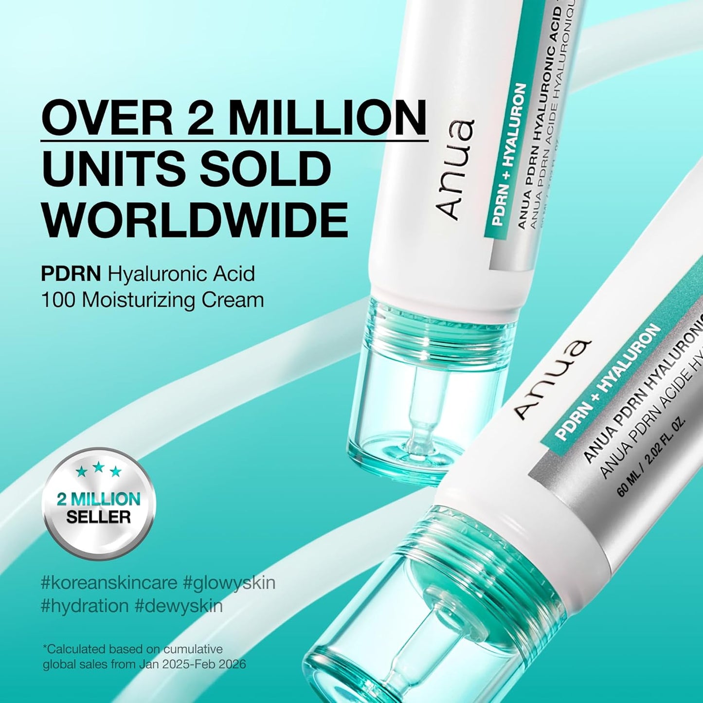 ANUA PDRN Hyaluronic Acid 100 Cream 60ml