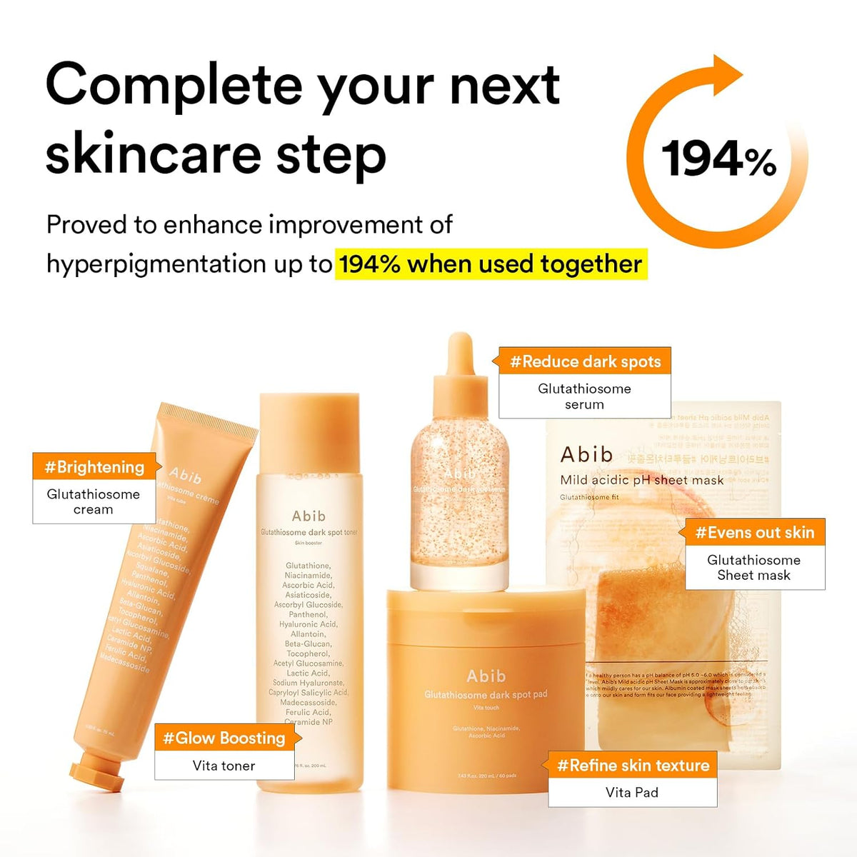 ABIB Glutathiosome Crème Vita Tube (70ml)