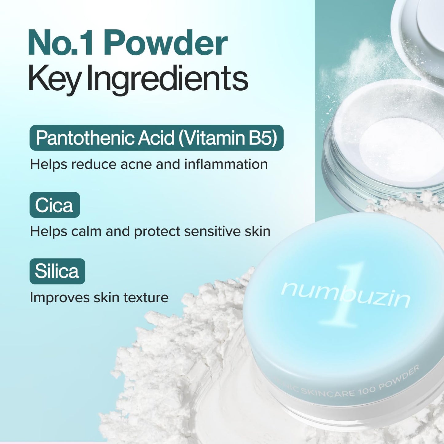 numbuzin No.1 Pantothenic Skincare 100 Powder