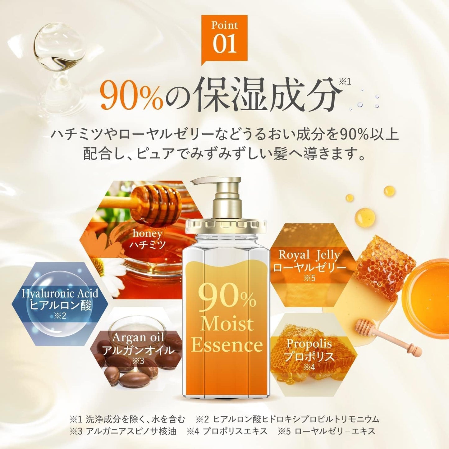 & Honey Creamy EX Damage Repair Hair Treatment 2.0 Rich Beauty for Damaged Hair 450ml