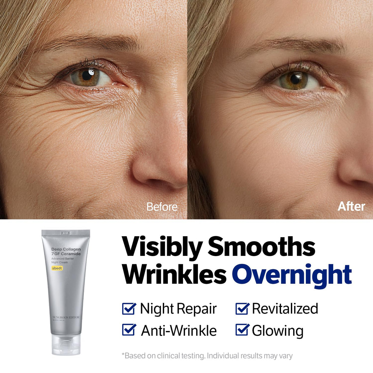 SUNGBOON EDITOR Deep Collagen 7GF Ceramide Advanced Barrier Night Cream 50ml