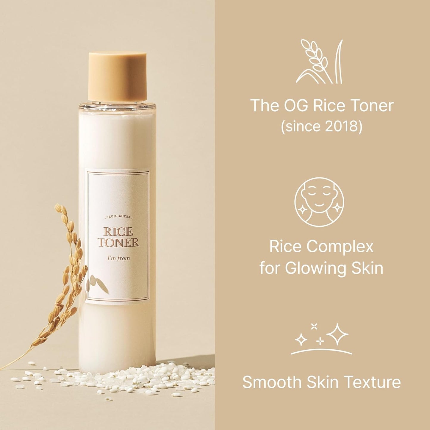 [I’m From] Rice Toner – Brighten, Hydrate &; Nourish 🍚✨ | 150ml