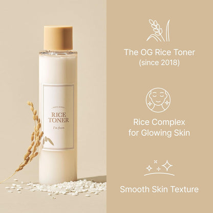 [I’m From] Rice Toner – Brighten, Hydrate &; Nourish 🍚✨ | 150ml