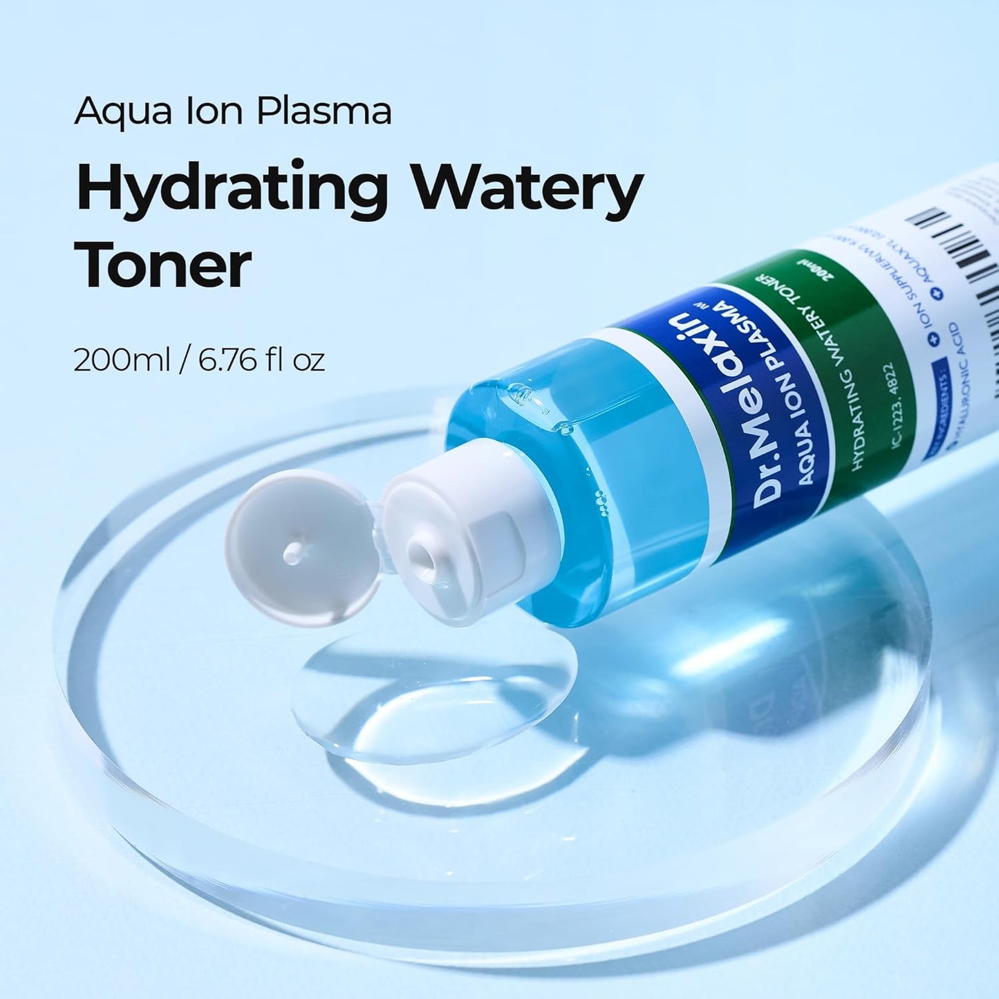 DR.MELAXIN Aqua Ion Plasma Watery Toner – Deep Hydration & Skin Balance (200ml / 6.76 fl oz) 💧✨