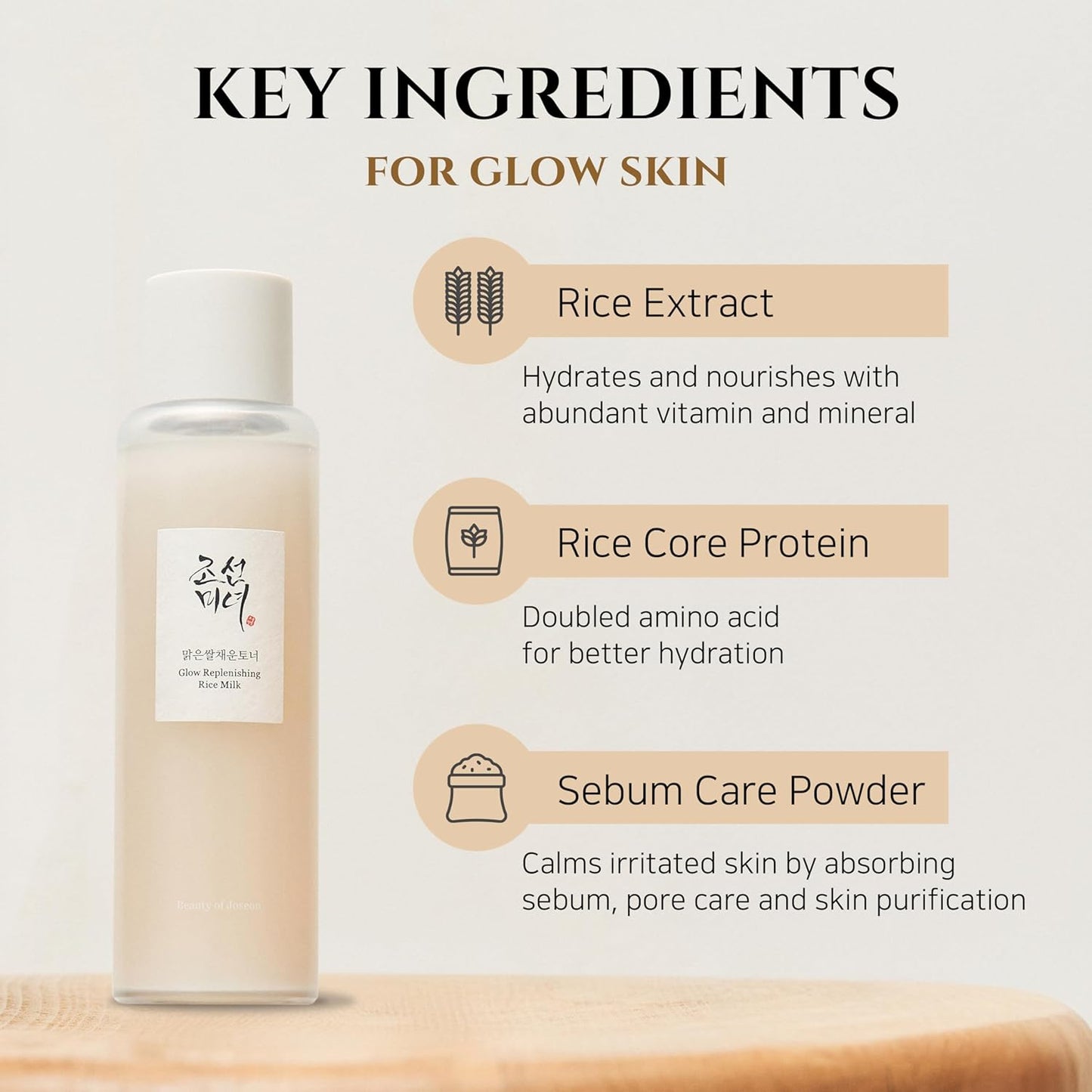 [Beauty of Joseon] Glow Replenishing Rice Facial Sebum Toner for Oily Combination Skin Korean Moisturizing Balance Care 150ml, 5.07 fl.oz