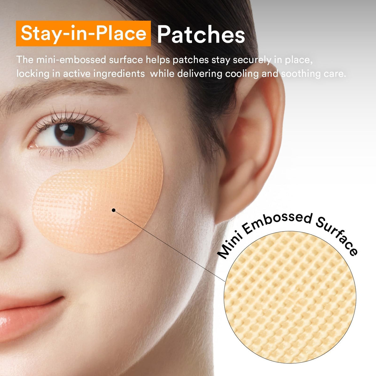 Abib Vegan Collagen Eye Patches for Wrinkles & Fine Line with Jericho Rose Jelly & Peptides, 60 Counts