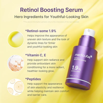 MEDICUBE Pore Refine & Retinol Boosting Serum Duo