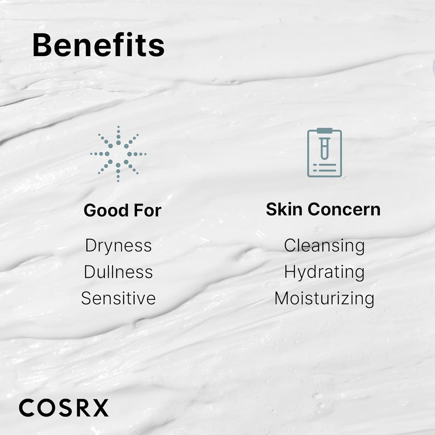 COSRX Hydrium Triple Hyaluronic Moisturizing Cleanser (150ml / 5.07 fl oz) 💧✨