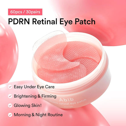 [ABIB] PDRN Retinal Eye Patch Glow Jelly (60 Patches)