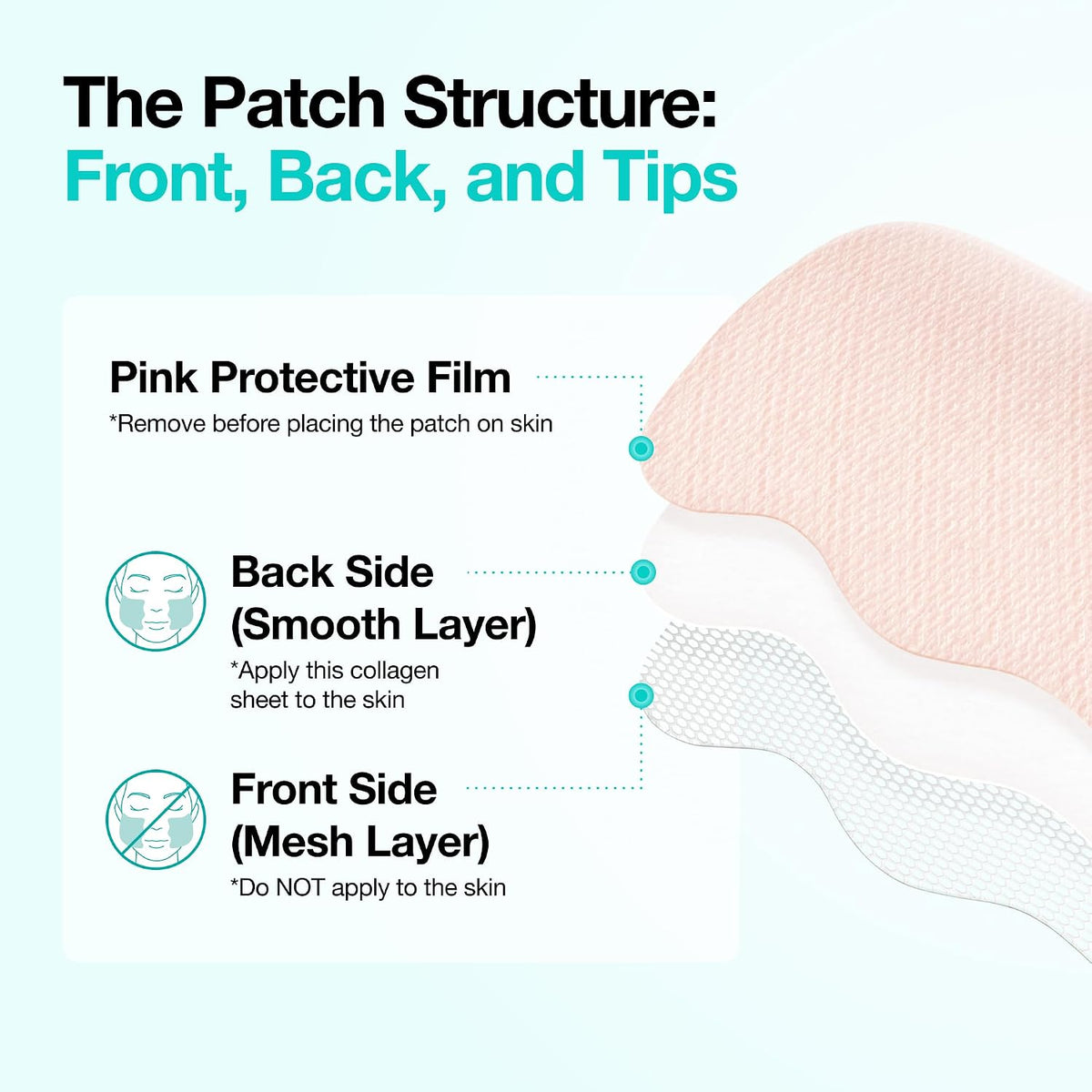 Anua PDRN Collagen Melting Patch For Glass Skin (4 Patches)