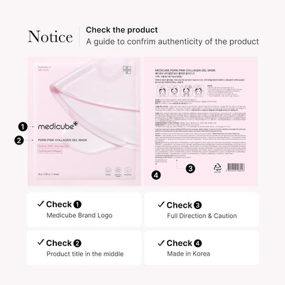 Medicube PDRN Pink Collagen Gel Mask (1ea)