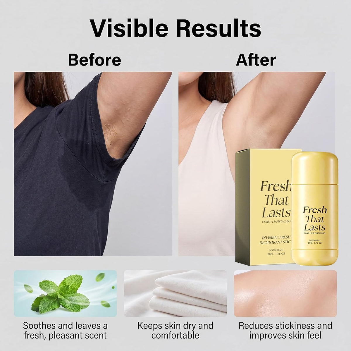 Medicube Fresh That Lasts Deodorant (Vanilla & Pistachio) 83g