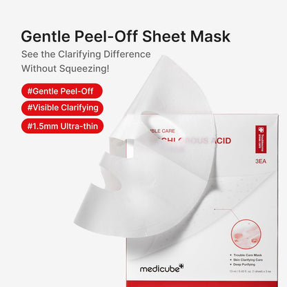 medicube Hypochlorous Acid Peel Mask (3EA)