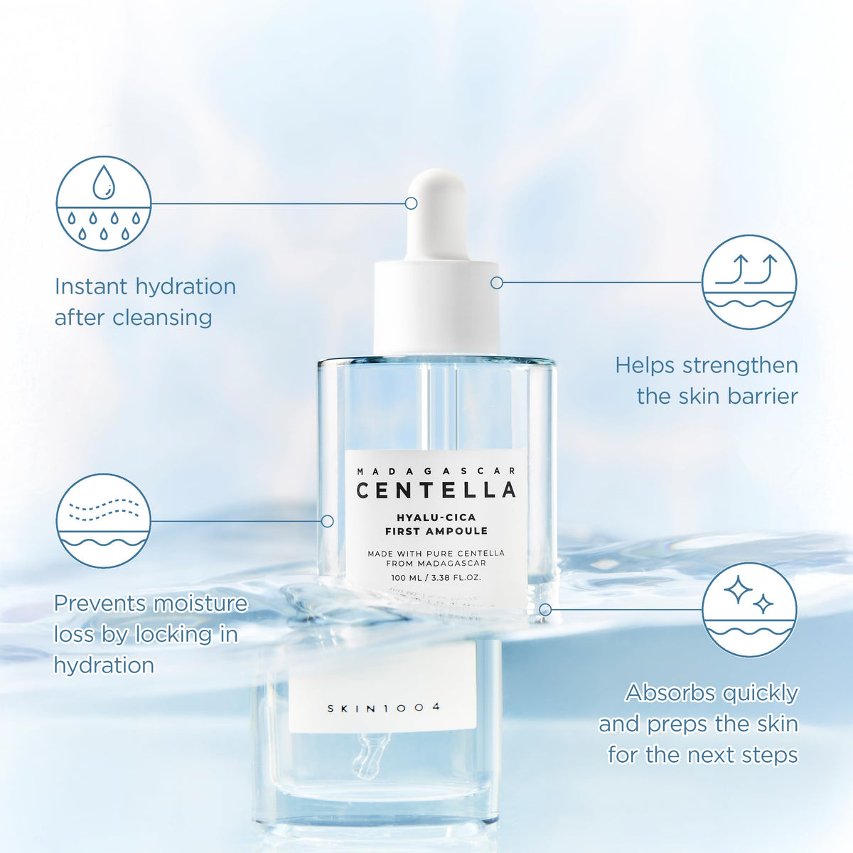 SKIN1004 Centella Madagascar Ampoule