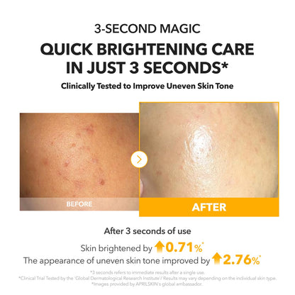 APRILSKIN A.C.E Serum – Vita Kojic Brightening Serum (3.88 oz / 110ml) ✨🍊