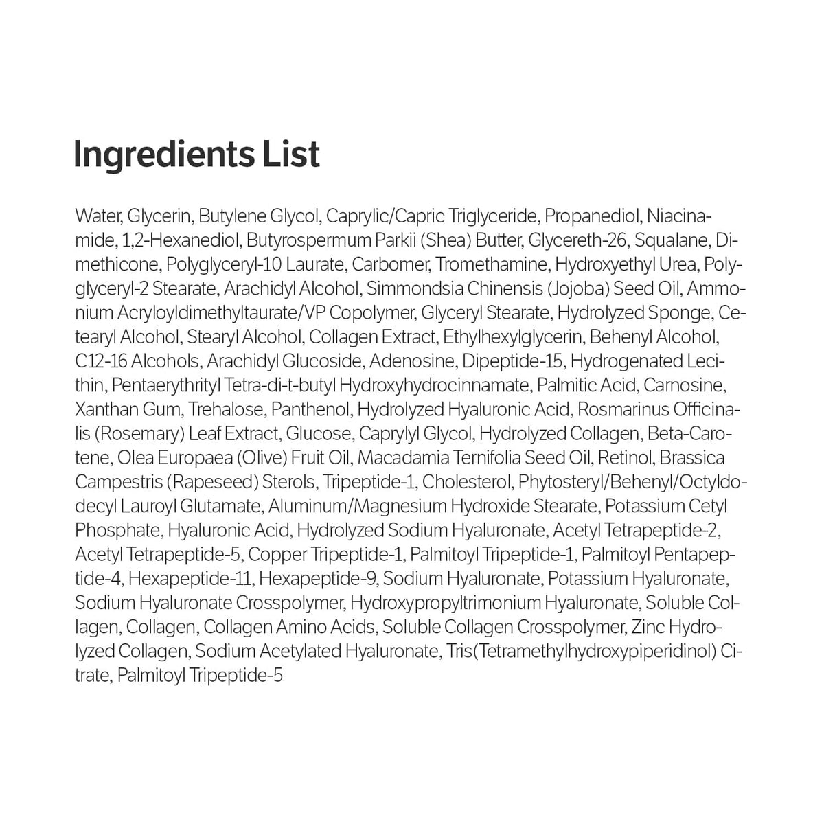 SUNGBOON EDITOR Deep Collagen Retinol Power Boosting Capsule Cream 50ml