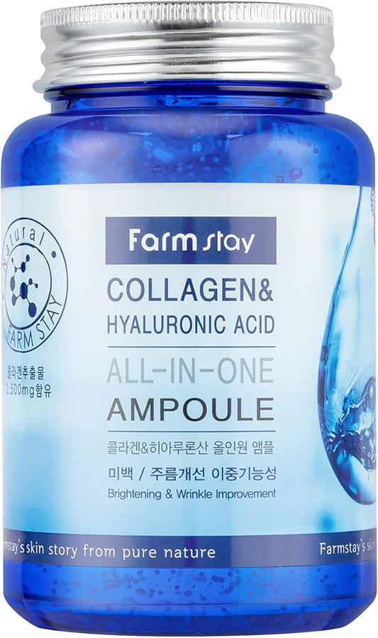 Farm Stay Collagen & Hyaluronic Acid All-in-One Ampoule Cream - 250ml