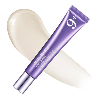 Numbuzin No.9 NAD+ Retinal Volumetox Eye Cream, Anti-Aging Treatment for Wrinkles, Fine Lines, Dark Circles & Dark Spots, Gentle Retinal Formula with Peptides & Niacinamide, 0.67 fl. oz.