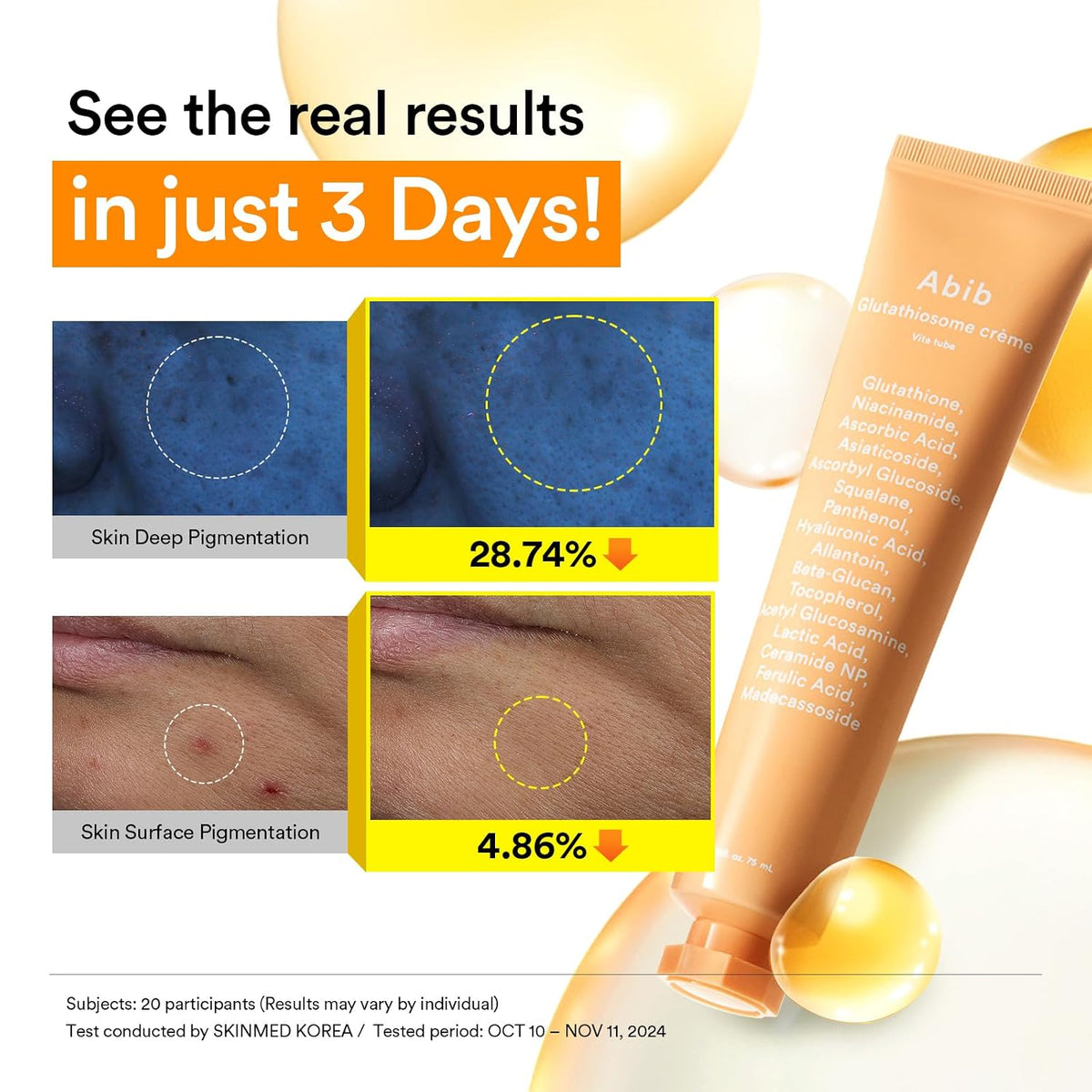 ABIB Glutathiosome Crème Vita Tube (70ml)