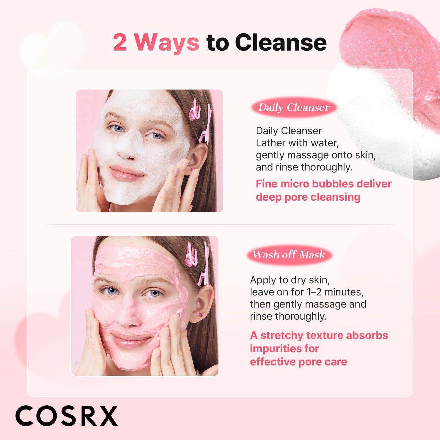 COSRX Red Rice Inositol Pore Clarifying Deep Cleanser 150ml