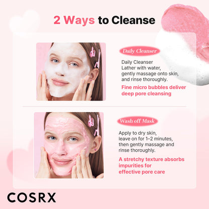 COSRX Red Rice Inositol Pore Clarifying Deep Cleanser 150ml