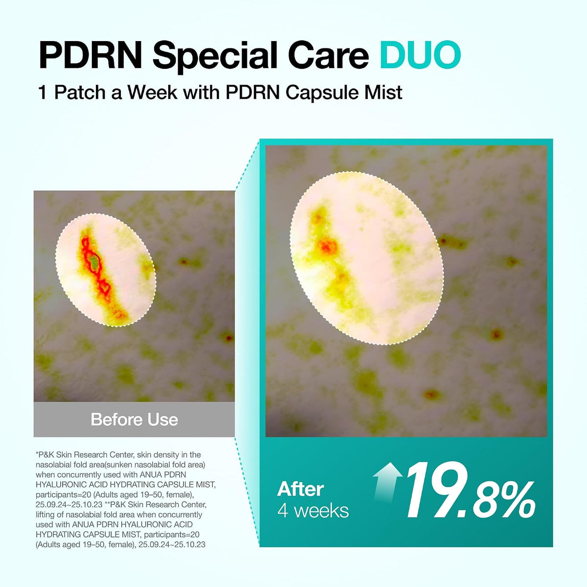 Anua PDRN Collagen Melting Patch For Glass Skin (4 Patches)