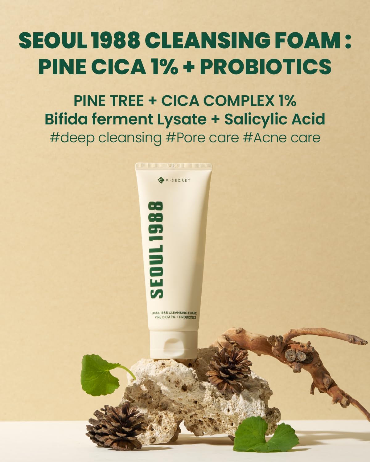 K-SECRET SEOUL 1988 Cica Cleansing Foam