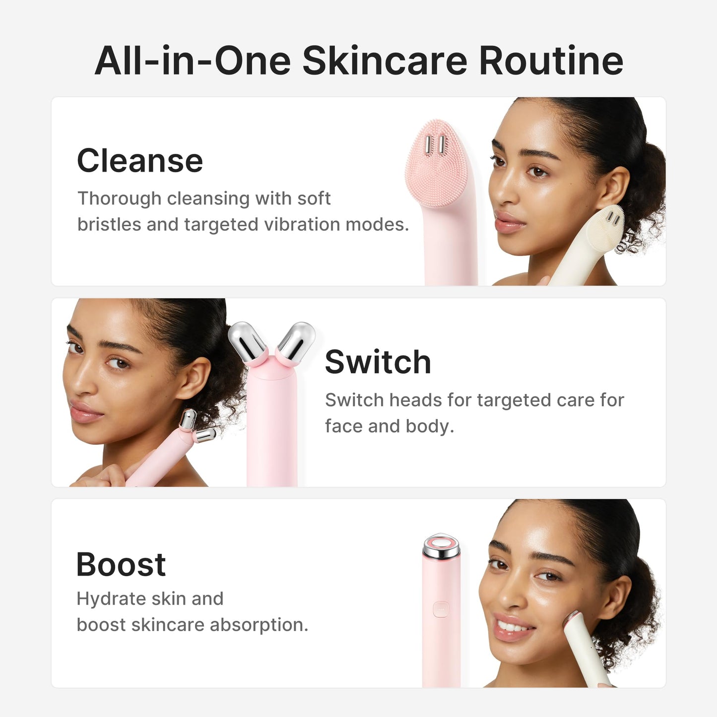 MEDICUBE All-in-One Skin Booster Device & Skincare Set