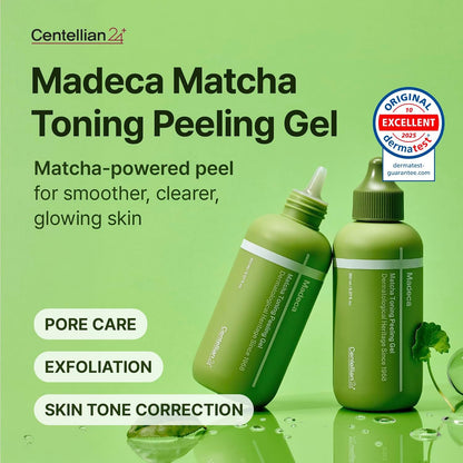 CENTELLIAN 24 Madeca Time Reverse Cream +Matcha Cleansing Oil+Peeling Gel Bundle (1.69+6.76+5.07 fl oz)Korean Skin Care Set for Deep Cleansing, Gentle Exfoliation, Firming & Wrinkle Care with Centella