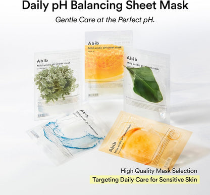 ABIB Mild Acidic pH Sheet Mask Heartleaf Fit (30ml x 10ea)