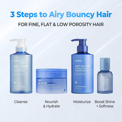 KUNDAL Airy Volume Hyaluron Scalp Mask