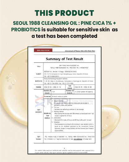 K-SECRET SEOUL 1988 Cica Cleansing Oil