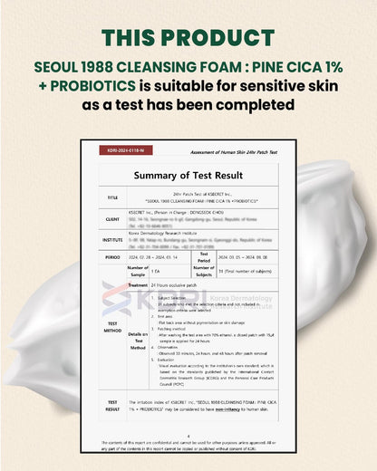 K-SECRET SEOUL 1988 Cica Cleansing Foam