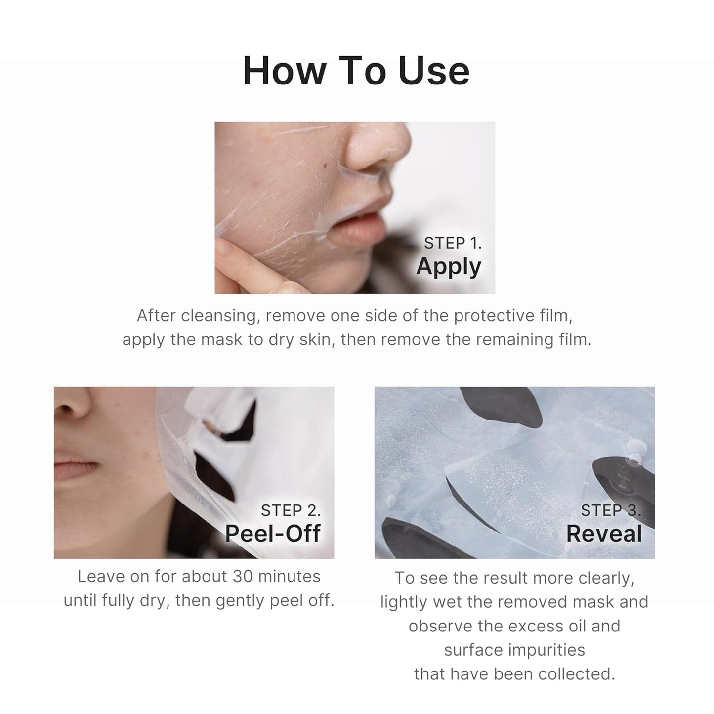 medicube Hypochlorous Acid Peel Mask (3EA)