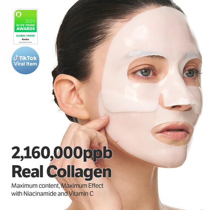 SUNGBOON EDITOR Deep Collagen Niacin Vita C Brightening Mask (37g x 4 Sheets)
