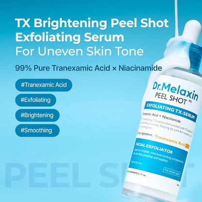 Dr.Melaxin TX Peel Shot Exfoliating Serum – 80ml ✨💧