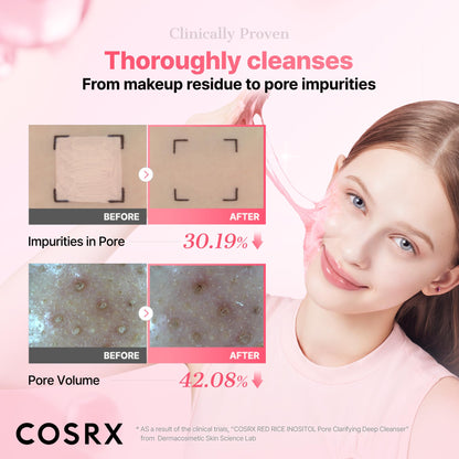 COSRX Red Rice Inositol Pore Clarifying Deep Cleanser 150ml