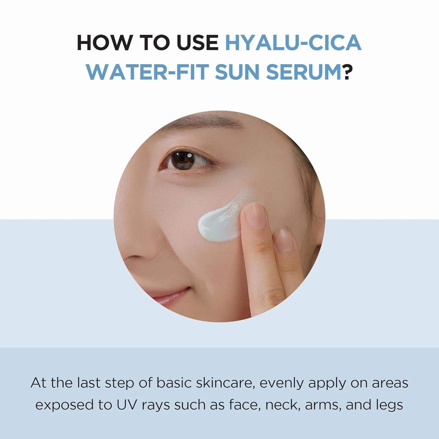 [SKIN1004] Madagascar Centella Hyalu-Cica Water-Fit Sun Serum 50ml Twin Pack (2ea)