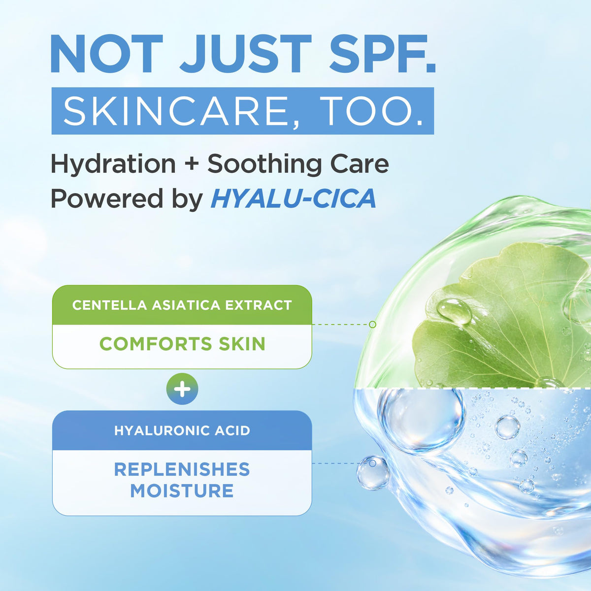 SKIN1004 Hyalu-Cica Water-Fit Sun Serum UV, SPF 50 Sunscreen