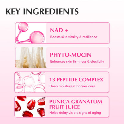 EQQUALBERRY NAD+ Peptide Boosting Cream (1.69 fl.oz / 50ml)