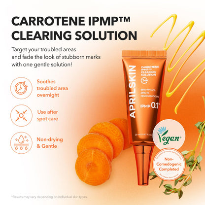 APRILSKIN Carrotene IPMP™ Clearing Solution – 0.67 fl oz / 20ml 🌿✨