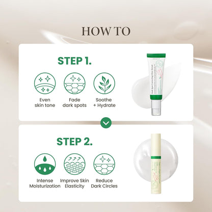 AXIS-Y Glass Skin Duo – Dark Spot & Eye Care Set