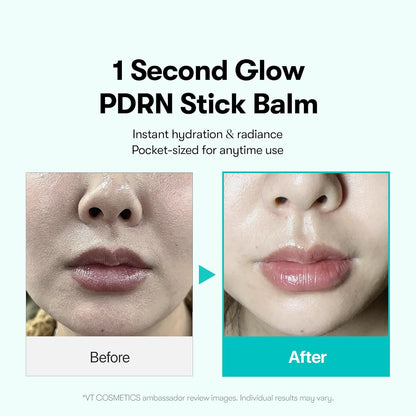 VT COSMETICS PDRN Essence Stick Balm & PDRN 100 Essence Bundle ✨💎