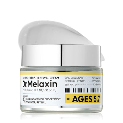 Dr.Melaxin Oyster Pep3 Renewal Cream – 50ml / 1.69 fl oz 🐚✨